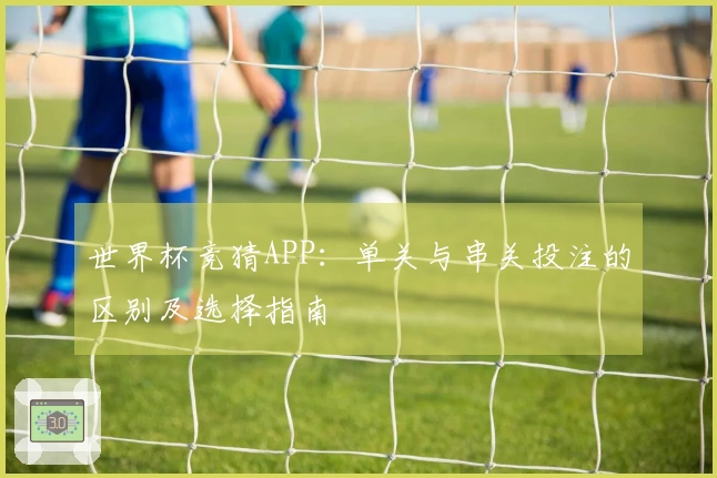 世界杯竞猜APP：单关与串关投注的区别及选择指南