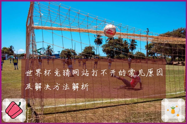 世界杯竞猜网站打不开的常见原因及解决方法解析