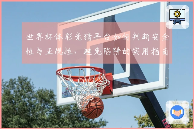 世界杯体彩竞猜平台如何判断安全性与正规性，避免陷阱的实用指南